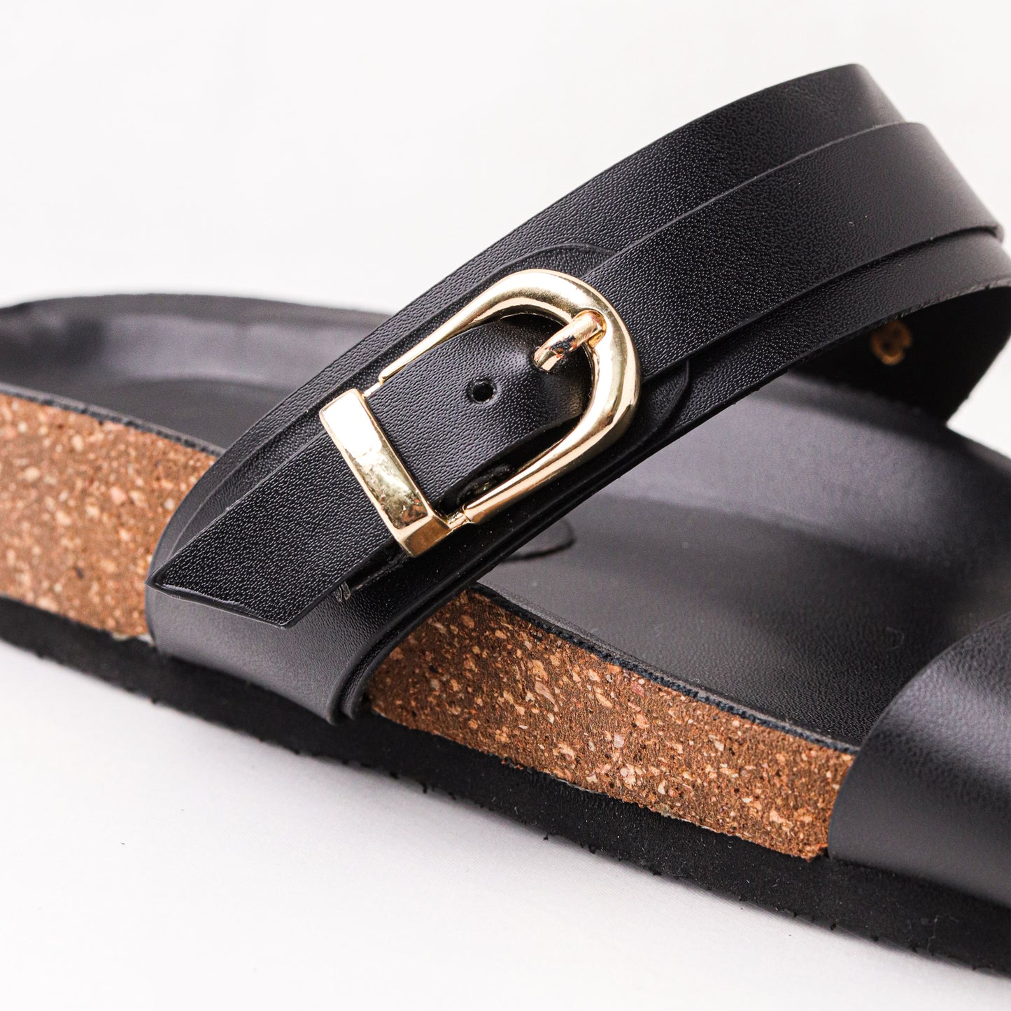 Cork bed cushion sandals