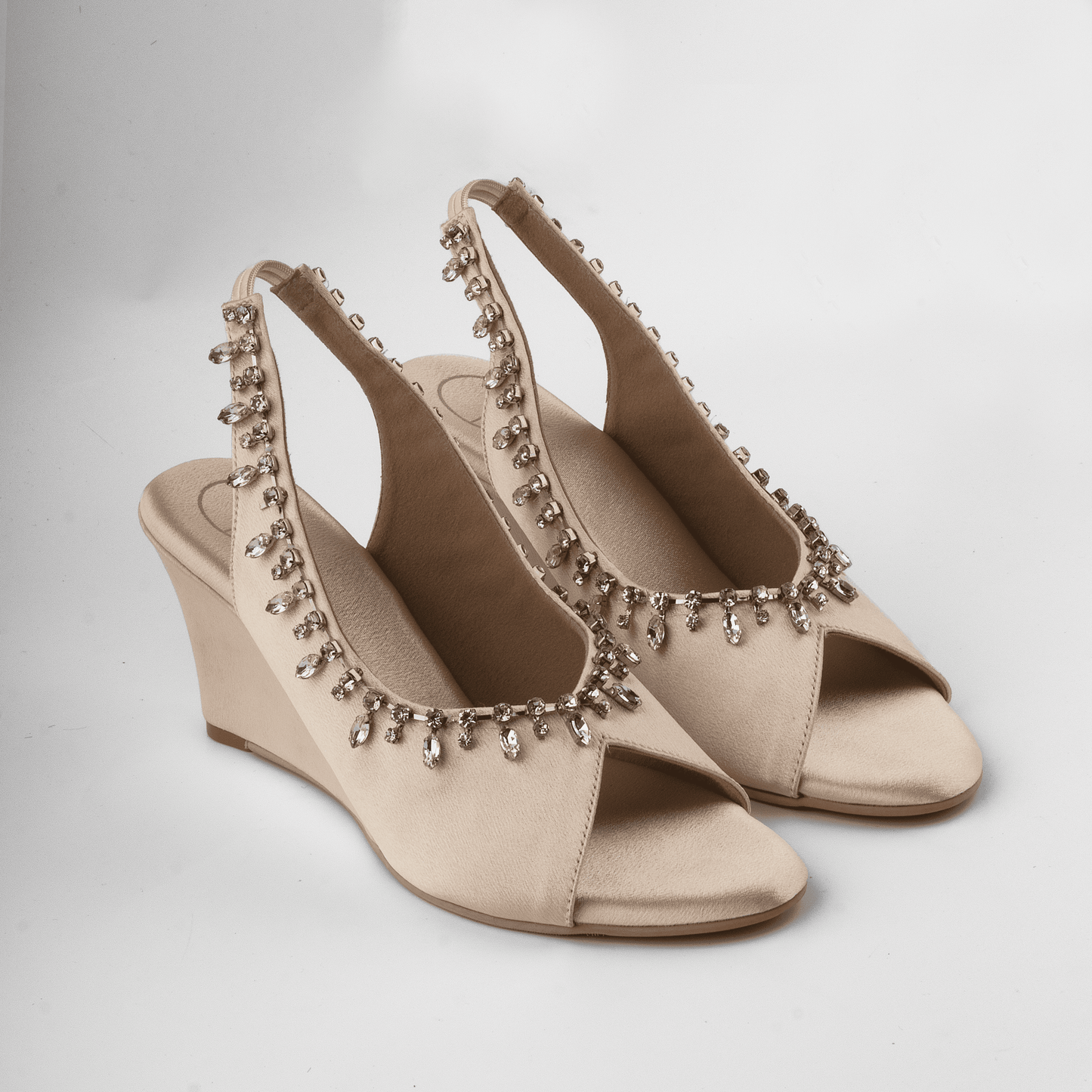 Vogue Studded Wedges