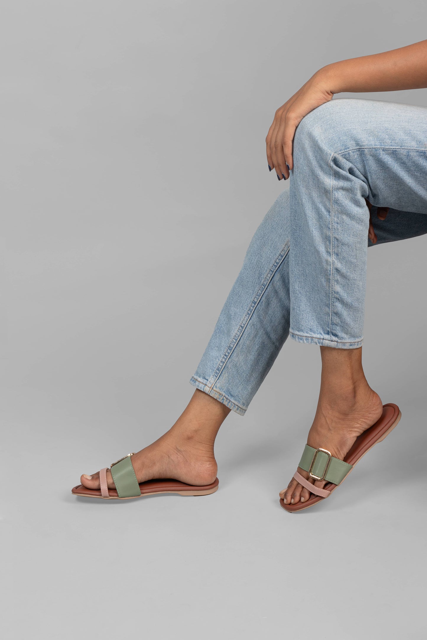 Buckle Flats - Green