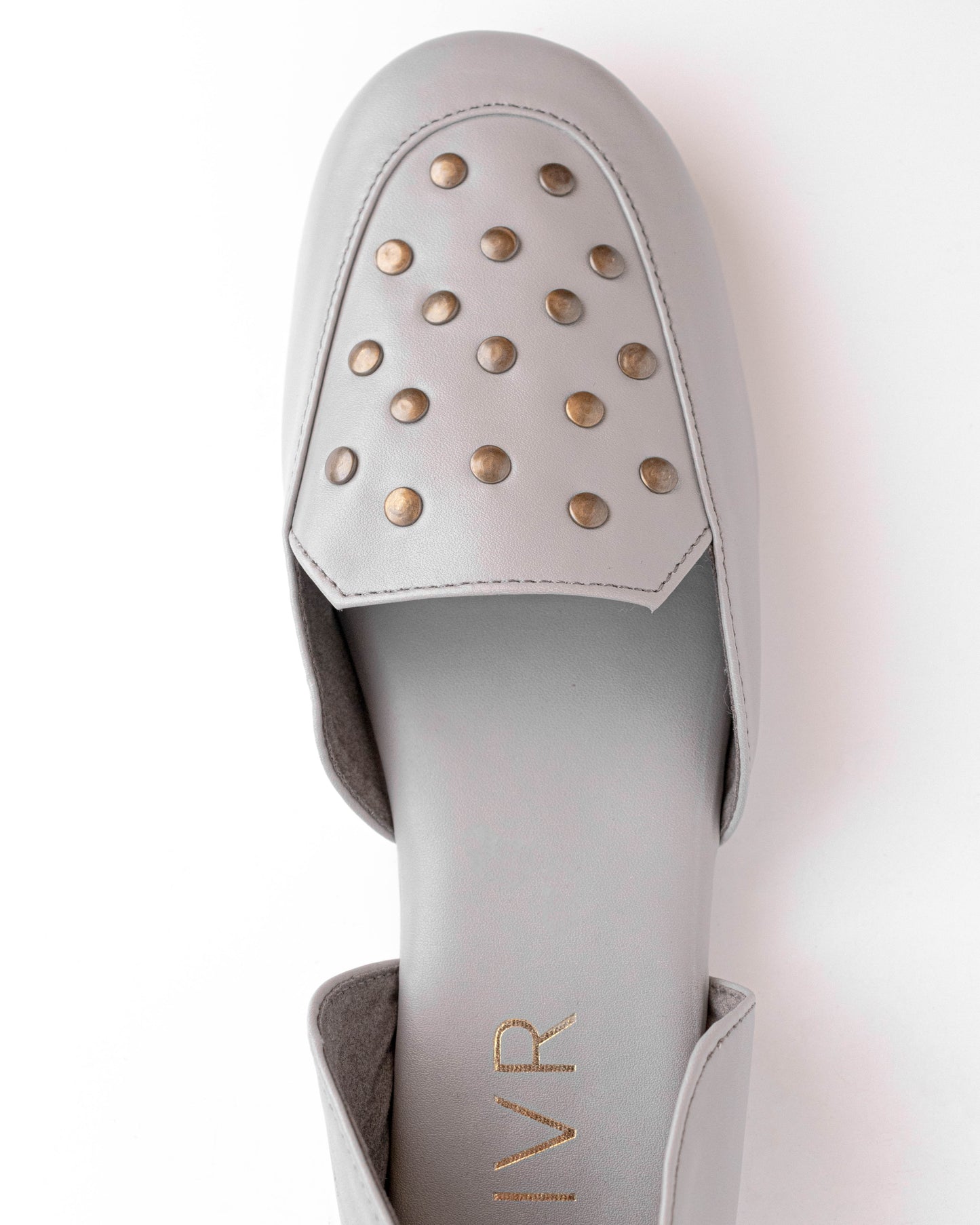 Grey Studded Loer