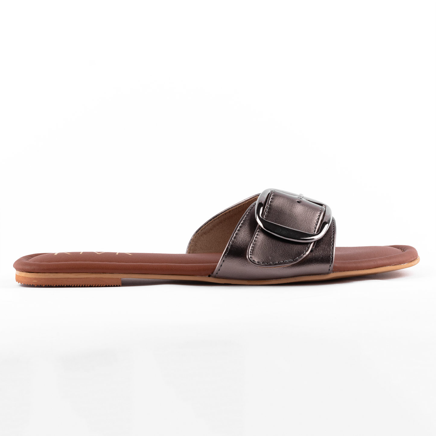 Buckle Slidders in Metallic