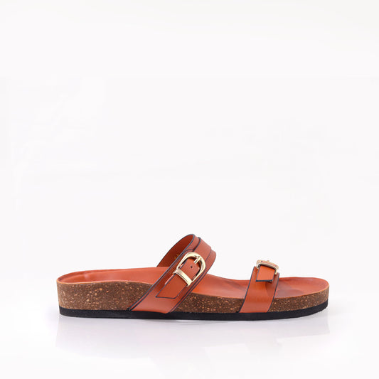 Cork bed cushion sandals