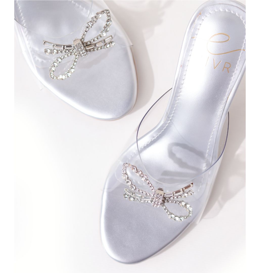 Transparent Bow in Sliver