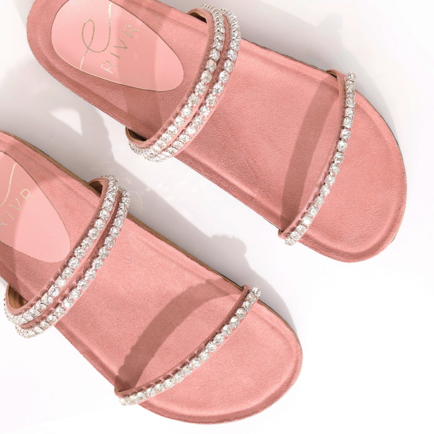 Rhinestone CorkBed in Dusty Rose