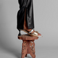 Silver-Golden Luster Heel