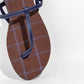 Checked T-strap
