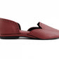 Maroon brogue Loer